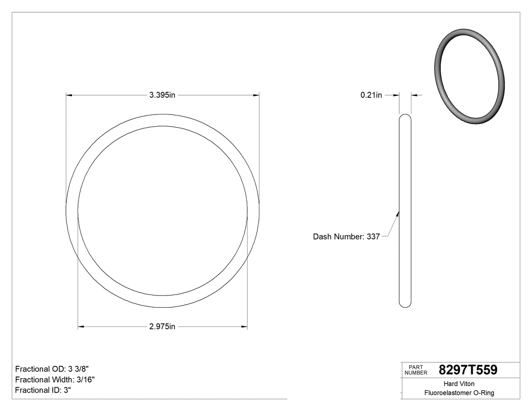 Technical drawing - 8297T559
